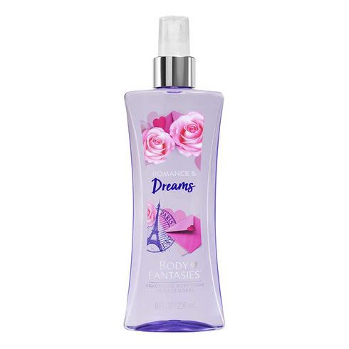 Body Fantasies Signature Fragrance Body Spray, Romance and Dreams, 8 Fluid Ounce