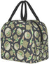 Quelnegcre Reusable Insulated Lunch Bag for WomenMen Leakproof Cooler Tote Bag Freezable Lunch Box Container for Office Work School Picnic Beach
