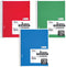 Mead Spiral Notebook, 3 Subject, College Ruled Paper(05748), 120 Sheets, 10-1/2" x 8", Assorted Color - 1 Count