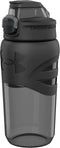 Under Armour 18oz Grip Water Bottle, Pro Lid Cover, Silicone Body Grip, Shatter Proof, Stain & Odor resistant, Good for Kids, All Sports, Baseball, Basketball, Football