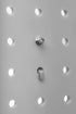 Triton Products 74555 1.75" Single Ring Tool Hldr 5PK, Silver