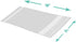 Creative Scents Cotton Velour Fingertip Towel, 4 Piece Set, 11 by 18-Inch, White