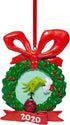 Department 56 Dr. Seuss The Grinch 2020 Dated Hanging Ornament, 3.75 Inch, Multicolor