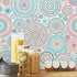 Fun Peel and Stick Wallpaper Cute Contact Paper Colorful Wallpaper Kitchen Contact Paper Decorative Self-Adhesive Wallpaper Removable Waterproof Easy to Clean Wall Covering Vinyl Rolls 17.7''x78.7''