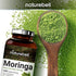 Moringa Capsules (Made with Organic Moringa Powder), 1000mg Per Serving, 200 Counts, Strong Antioxidant to Repair, Protect, Nurture Your Skin Cells and Support Immune System, Non-GMO