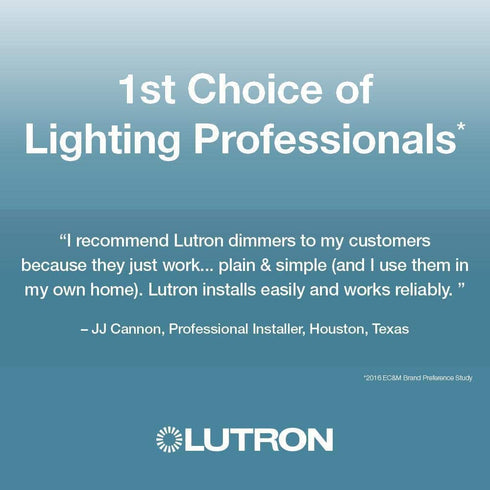 Lutron Ariadni/Toggler LED+ Dimmer | 150-Watt, Single-Pole/3-Way | AYCL-153P-WH | White