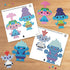 Aquabeads Trolls World Tour Character Set (AB31687)