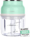 Electric Mini Garlic Chopper, EAZOO Cordless Mini Chopper Food Processor, Portable Small Food Chopper for Garlic Onion Veggie, Dicing, Mincing ( 350ml )