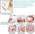 CNsoyee Donut Grow Up Party Decoration Kit, Donut Party Supply with Tattoo Sticker Banner Latex Foil Confetti Balloon Swirl Cake Topper Happy Birthday Garland
