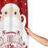 Xmas Holly Jolly Shower Curtain Festive Cute Cartoon Santa Claus with Many Gifts Merry Christmas Shower Curtains Happy New Year Shower Curtain Set with 12 Hooks 60 X 71
