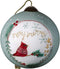 Precious Moments Cardinal with Merry Message Ornament, Multi