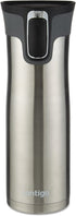 Contigo Autoseal West Loop Vacuum-Insulated Travel Mug, 20 Oz, Stainless Steel