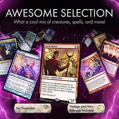 Cosmic Games 61 Magic the Gathering Rares Collection | 61 Assorted MTG Gold Symbol Rare Cards + 1 Planeswalker | Includes Huge Variety from Several Expansions | Great Mix of Colors, Spells & Creatures