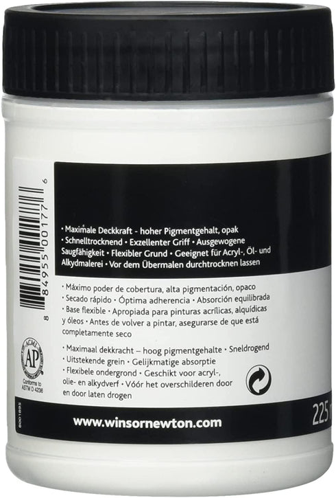 Winsor & Newton - 3040920 Professional Acrylic Medium White Gesso, 225ml
