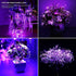 ER CHEN Fairy Lights Plug in, 33Ft/10M 100 LED Starry String Lights Outdoor/Indoor Waterproof Copper Wire Decorative Lights for Bedroom, Patio, Garden, Party, Christmas Tree (Purple)