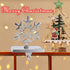 Snowflake Christmas Stocking Hangers for Mantel?Snowflake Christmas Stocking Holders for Fireplace Mantel Hooks Hanger for Christmas Snowflake Stockings Clip for Christmas Decoration (Snowflake)