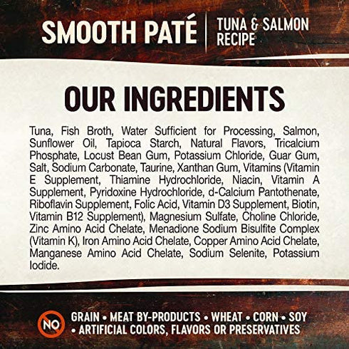 Wellness CORE Tiny Tasters Wet Cat Food, Complete & Balanced Natural Pet Food, Made with Real Meat, 1.75-Ounce Pouch, 12 Pack (Adult Cat, Flaked Tuna & Salmon)