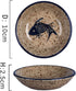 Side Dishes set of 5, Japanese Retro Porcelain Side Dish Bowl Seasoning Dishes Soy Dipping Sauce Dishes