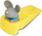 DomeStar Cute Mouse Stopper, Gray Mouse Door Stop Decorative Animal Doorstop Door Wedge