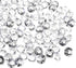 Hedume 4200pcs Clear Wedding Table Scattering Crystals, 0.4inch Acrylic Diamonds Gemstones for Wedding, Bridal Shower, Vase Beads Decorations