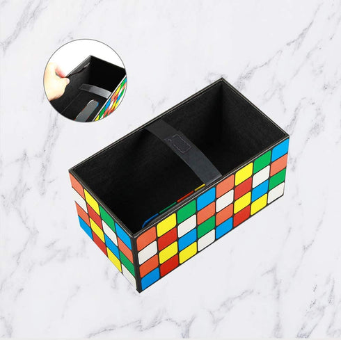 Tissue Box Holder Rectangular, 99% Compatible Upgrade Large Size, Decorative Tissue Box Cover for Bathroom/ Vanity Countertop/ Night Stand, PU Leather Tissue Dispenser for Napkin Facial Paper Towel