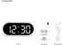 mooas Pop Mirror LED Alarm Desk Clock, LED Clock, Alarm/Snooze, Temperature Clock (Pink)
