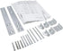 Microwave Under Cabinet Mounting Kit WX4-A019 JXA019K Compact Undercabinet Mounting Kit Replacement by AMI PARTS for G.E Microwave Oven AP3205226, JXA019K