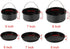2pcs/set Universal Air Fryer Accessory set Steel Pizza Pan Baking Cake Barrel For Gourmia