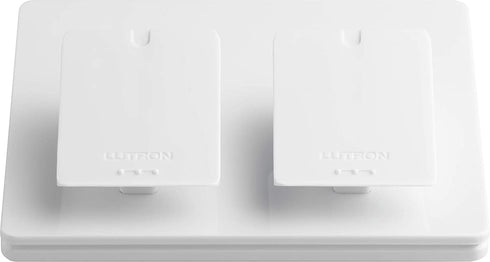 Lutron Caseta Wireless Dual-Pedestal for Pico Remote, L-PED2-WH, White