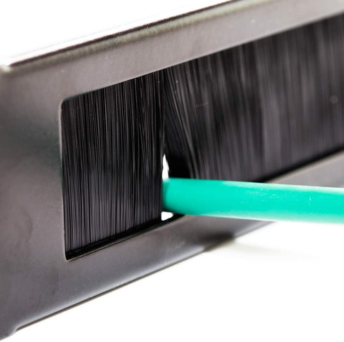 LINKOMM Brush Strip Server Rack Cable Management Patch Panel