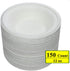 Belinlen 150 Pack 12 oz Round Disposable Bowls Eco-friendly 100% Natural Sugarcane Biodegradable Compostable Bagasse Tree Free and Plastic Free (150)