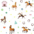 RoomMates RMK4124SCS Spirit Riding Free Peel and Stick Wall Decals