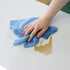 BUST-HOP Reusable Microfiber Wipes 12 by 12 Inches Cleaning Cloth Rags Softer Highly Absorbent Lint Free - Streak Free Wash Cloth for House Kitchen Car Window BLUE Pack of 50