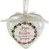 Jesus is The Reason for The Season Christmas Decoupage Ornament, 3 Inch, Pack of 6