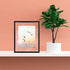 Frametory, Floating Picture Frame 8x10 - Black Metal Photo Frame - Real Glass - for Wall Mount or Tabletop Displays
