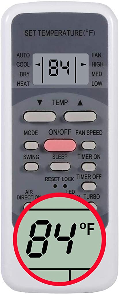 CHOUBENBEN Replacement Remote Control for MR Cool RG51M5/EU Air Conditioner