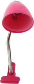 Limelights LD2001-PNK Flossy Flexible Gooseneck Desk Lamp Clip Light