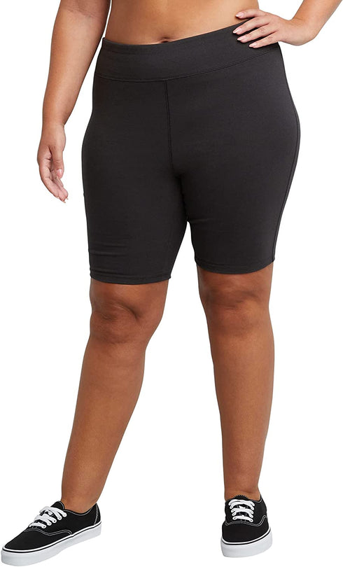 Just My Size Women's Plus-Size Stretch Jersey Bike Shorts