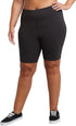 Just My Size Women's Plus-Size Stretch Jersey Bike Shorts