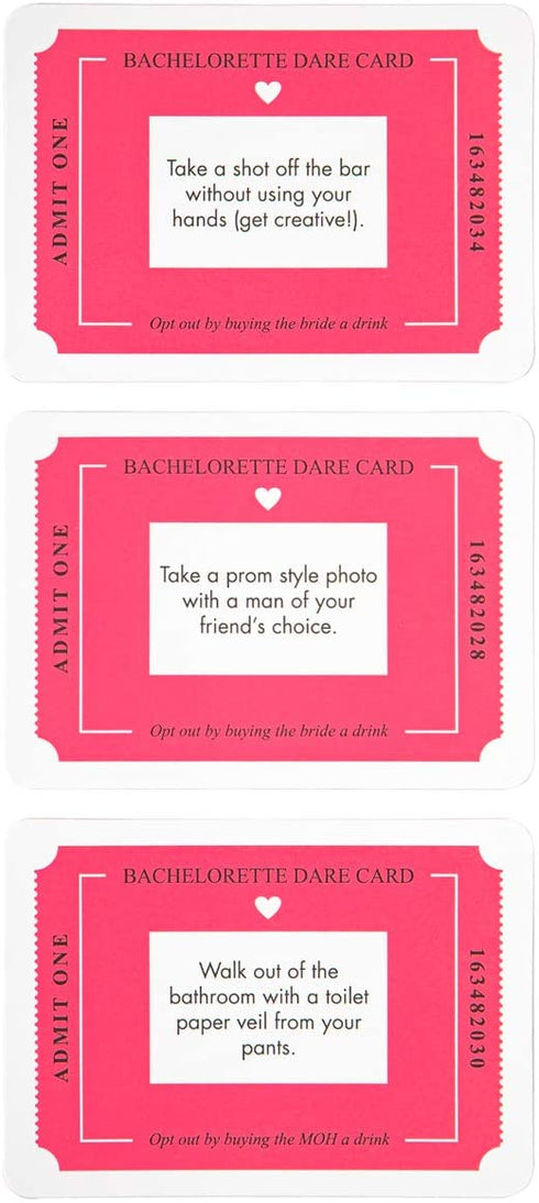 Bachelorette Party Box Games - Bridin' Dirty! Complete Bundle Kit for a Girls Night Out with The Bride to Be