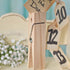 VANVENE 6 Jumbo Wood Clothespins - Set of 6 Big Clothes Pins (Set of 6)