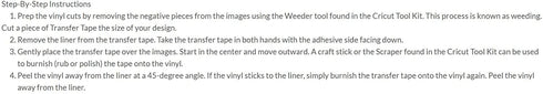 Cricut - 2002363 Vinyl Transfer Tape, 12X48, Standard Grip