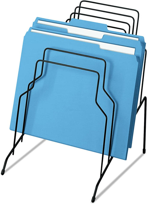 Fellowes Wire Step File Organizer, 8 Tier, Black (72614)