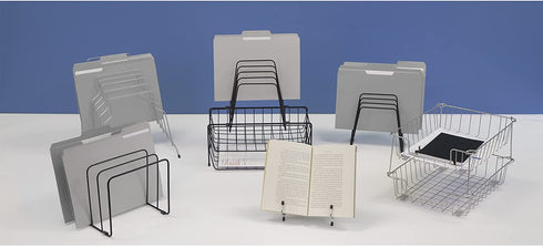Fellowes Wire Step File Organizer, 8 Tier, Black (72614)