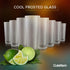Frosted Shot Glasses, Tequila Shooter, Tall Heavy Base Frosty Glass, Mezcal Vodka and Liquor Mini Cups, 2 oz. Set of 8