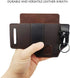 Multitool Sheath for Belt, Leather EDC Pocket Organizer for Men, Leatherman Sheath with Pen Holder, Key Fob, Flashlight Sheath, EDC Leather Pouch Brown€¦