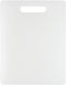 Dexas NSF Polysafe Cutting Board with Handle, 8.5 by 11 inches, White