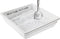 Mud Pie Fudge Baker with Towel Set, 2 1/2" x 10" x 10" 26" x 16 1/2" | Spatula 6"