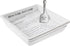 Mud Pie Fudge Baker with Towel Set, 2 1/2" x 10" x 10" 26" x 16 1/2" | Spatula 6"