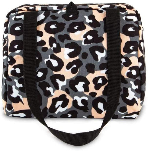 PackIt Freezable Hampton Lunch Bag, Wild Leopard Gray